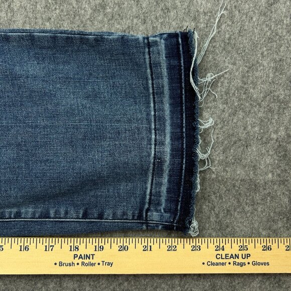 NYDJ Joni High Rise Relaxed Capri Jeans Women's Size 14 Released Hem Lift Tuck - Picture 11 of 13